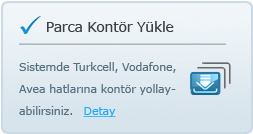 parça kontör